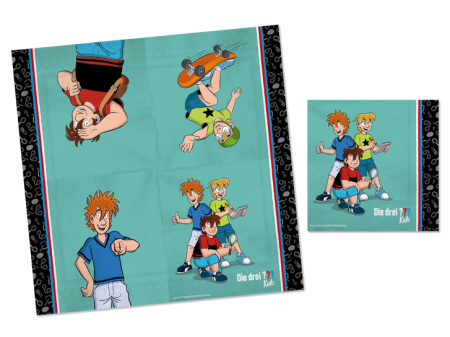 Die drei ??? Kids Party Servietten